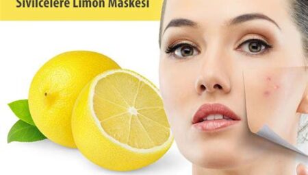 Limon Maskesi ile Cilt Beyazlatma