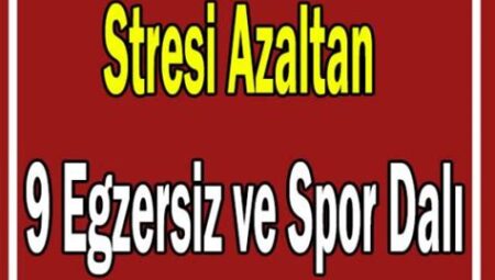 Stresi Azaltan Fitness Egzersizleri